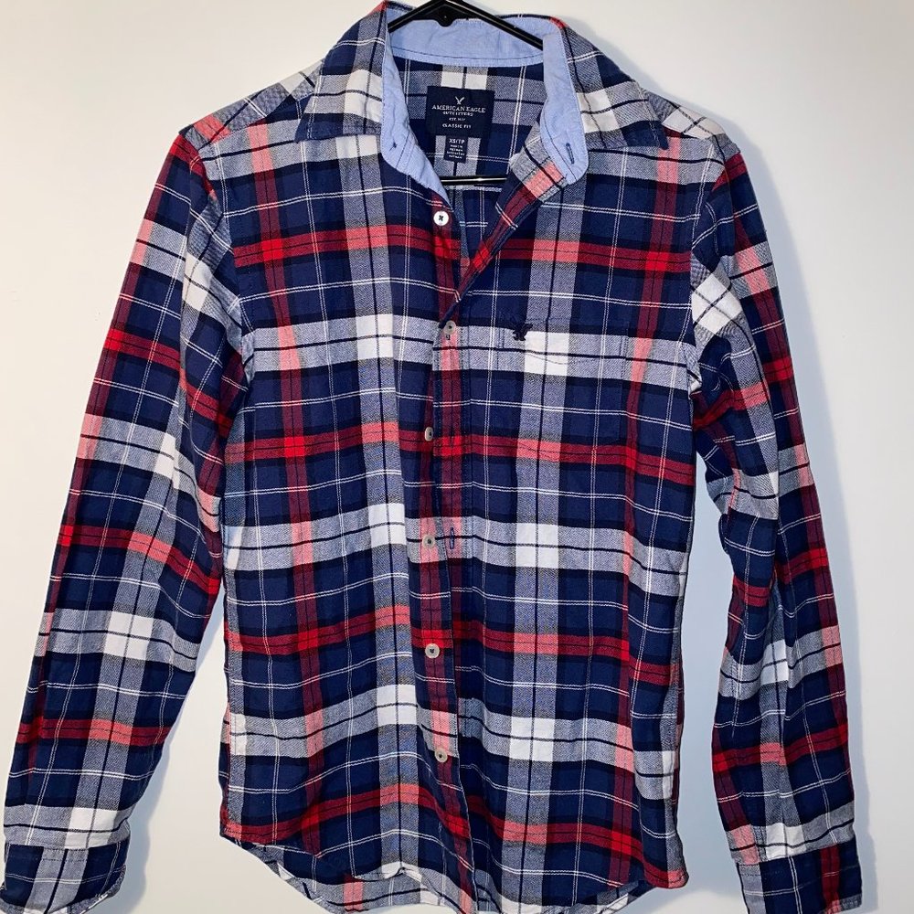 American Eagle Mens Button-up